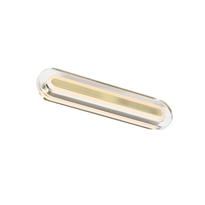 Nordlux Cavara LED-vegglampe messingfinish